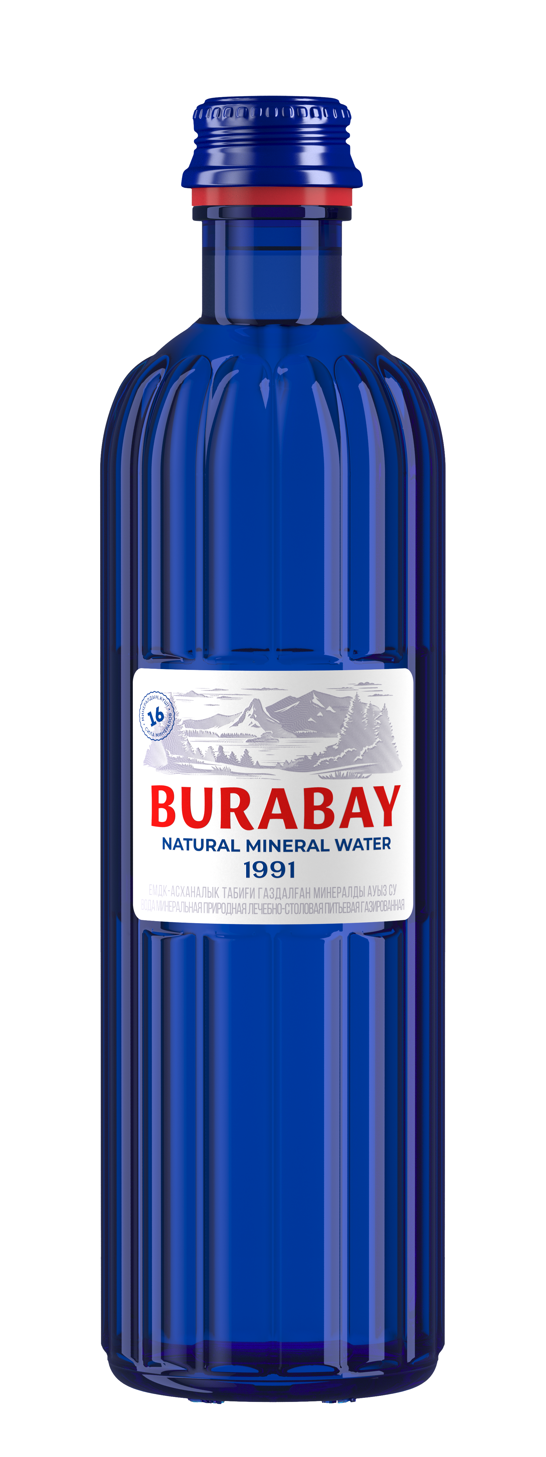 Бөтелке су BURABAY QULAGER